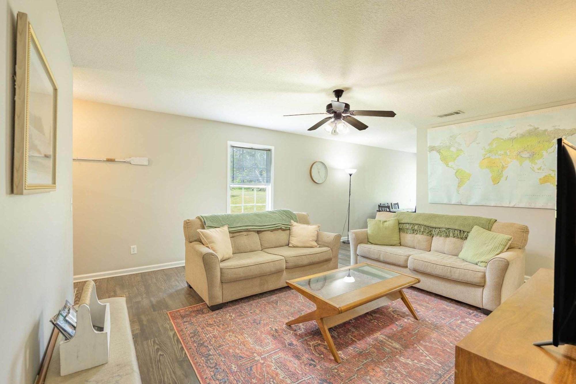 Cozy And Contemporary Villa 1 Mile From Gsu Statesboro Eksteriør bilde